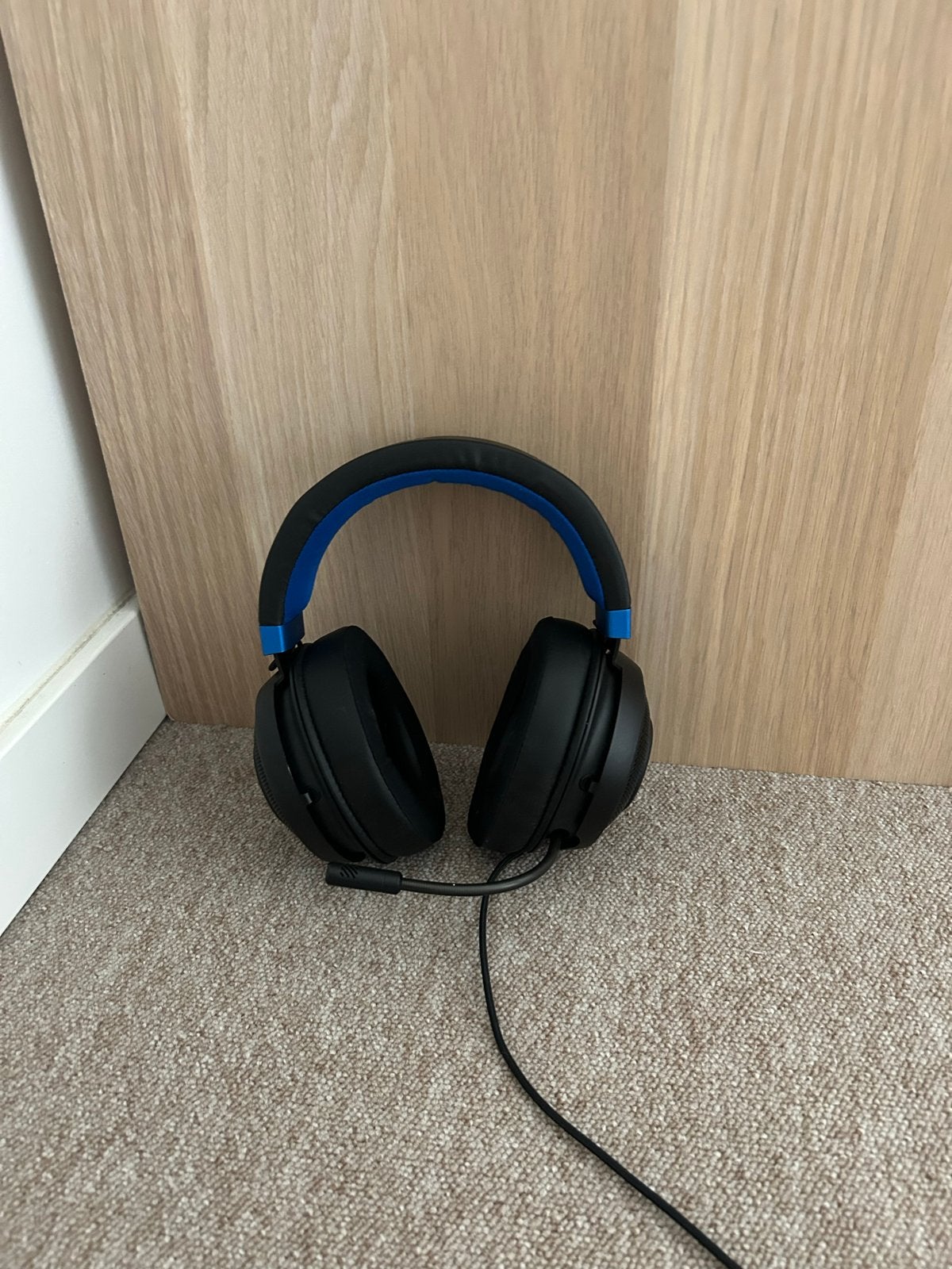 Razer Kraken X Lite Gaming Headset - Zwart/Blauw, Ophalen of Verzenden, Razer, Microfoon, Zwart