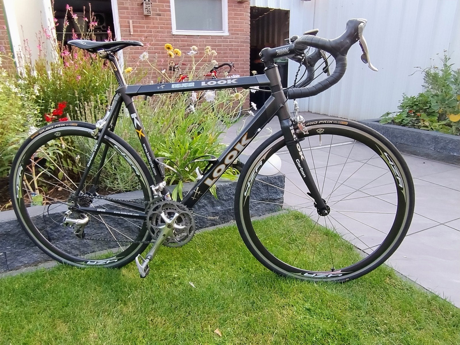 Look HR carbon racefiets maat 56, carbon wielen, 28 inch, Gebruikt, Carbon, Meer dan 20 versnellingen