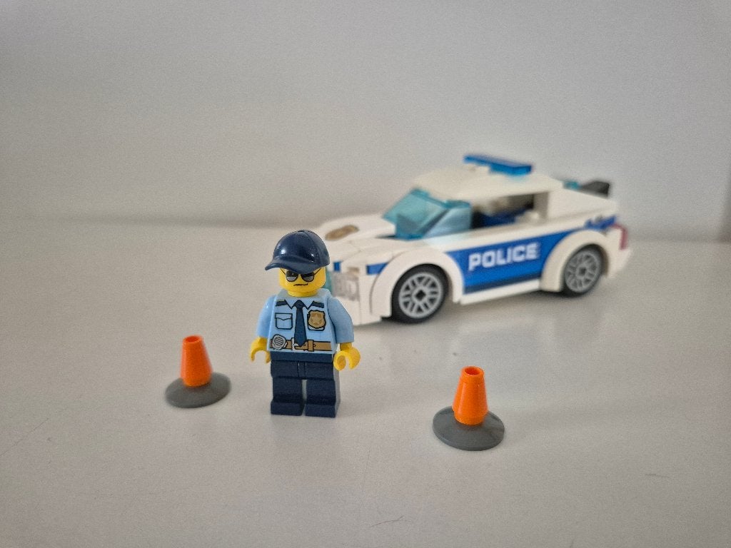 Lego 60239 Politiepatrouille auto, incl. bouwinstructie, City, Lego, Ophalen of Verzenden, Zo goed als nieuw