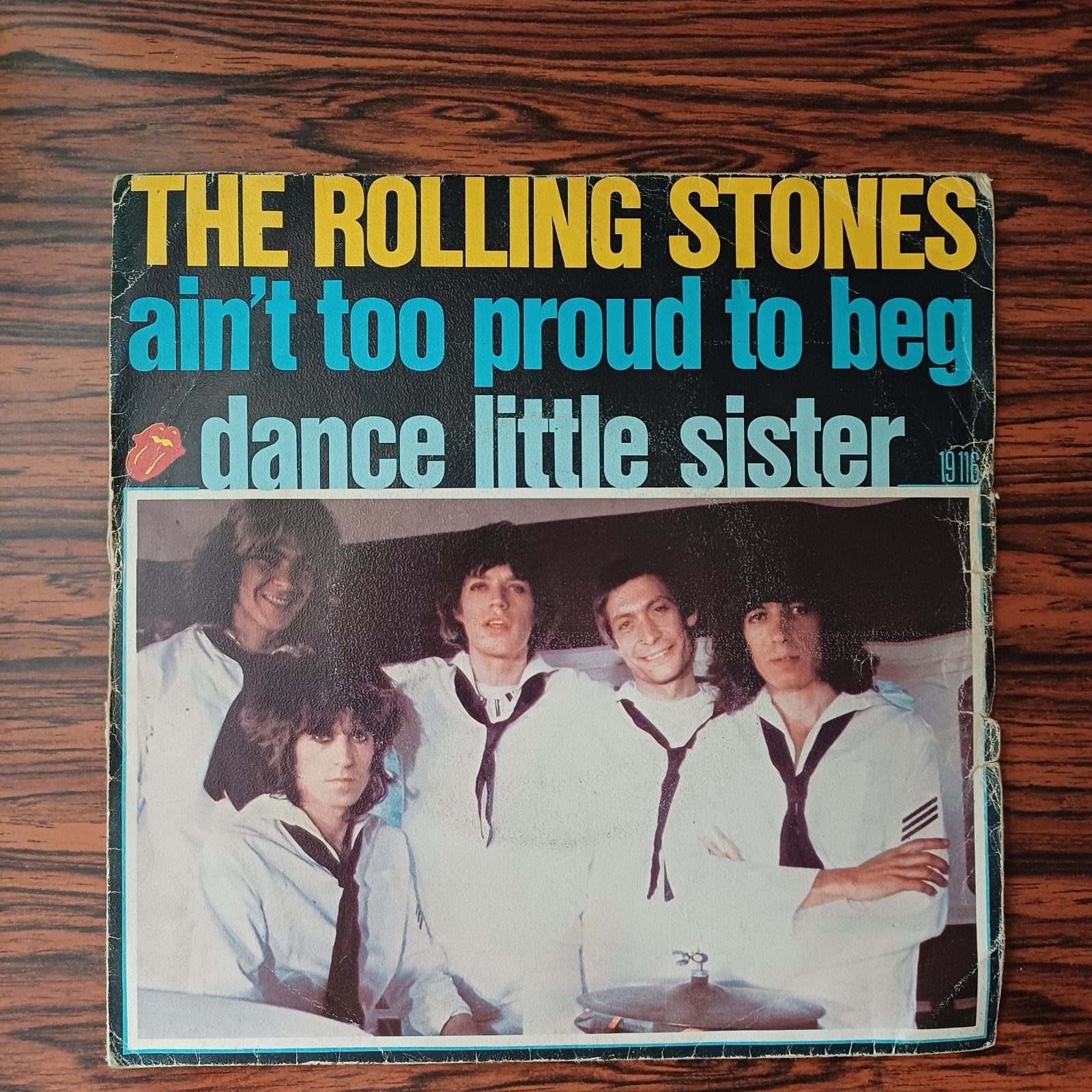 The Rolling Stones - Ain't Too Proud To Beg, Gebruikt, 7 inch, EP, Fotohoes