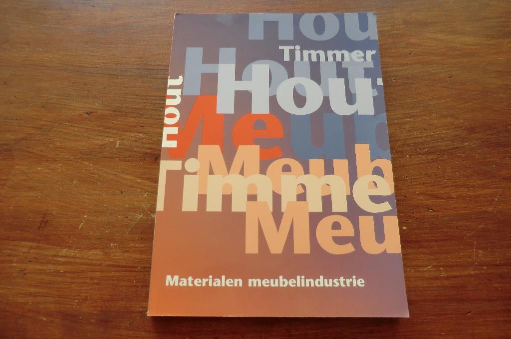 boek - Materialen meubelindustrie - uitgeverij edu actief, Boeken, Ophalen of Verzenden, Zo goed als nieuw, Overige onderwerpen