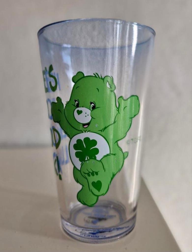 Glas Troetelberen, Ophalen of Verzenden, Zo goed als nieuw, Frisdrankglas
