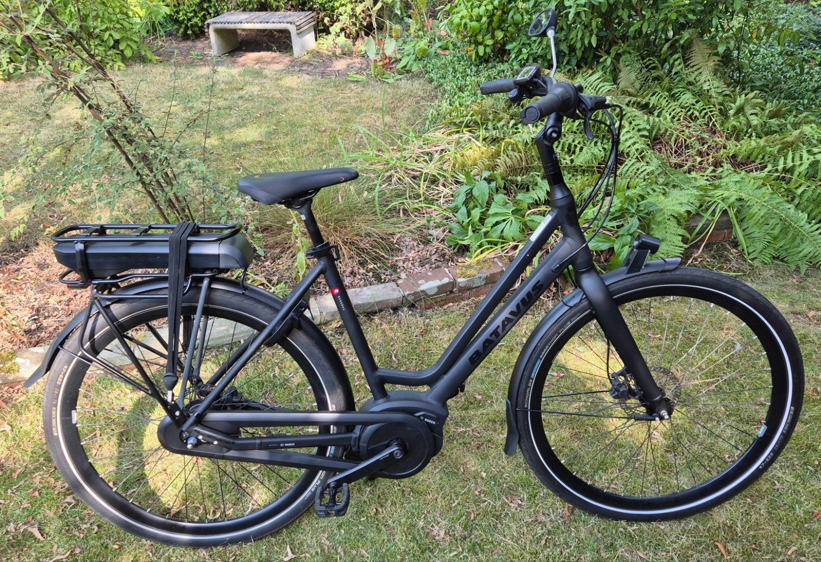 Batavus dinsdag e-go 265 km bosch active line maat 53, 51 tot 55 cm, Ophalen, Zo goed als nieuw, Batavus