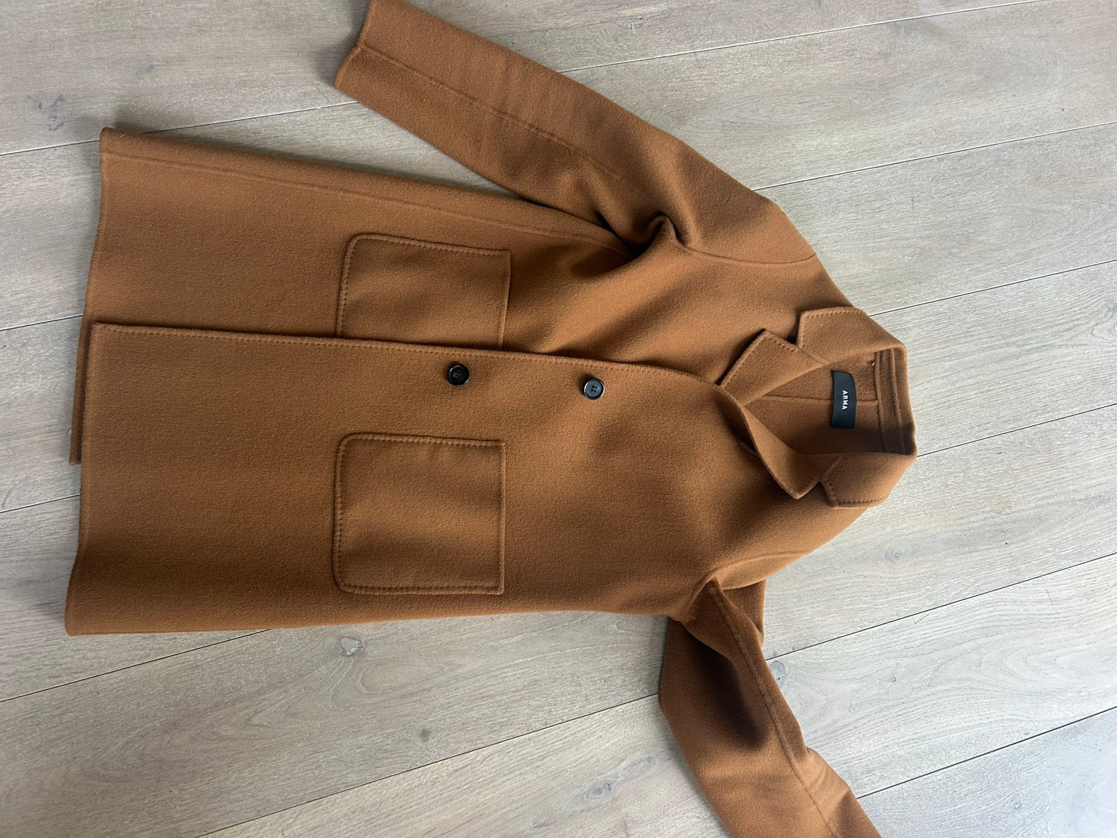 Arma jas maat 40 nieuw donkerbruin kaneelkleur, Ophalen of Verzenden, Nieuw, Maat 38/40 (M), Bruin