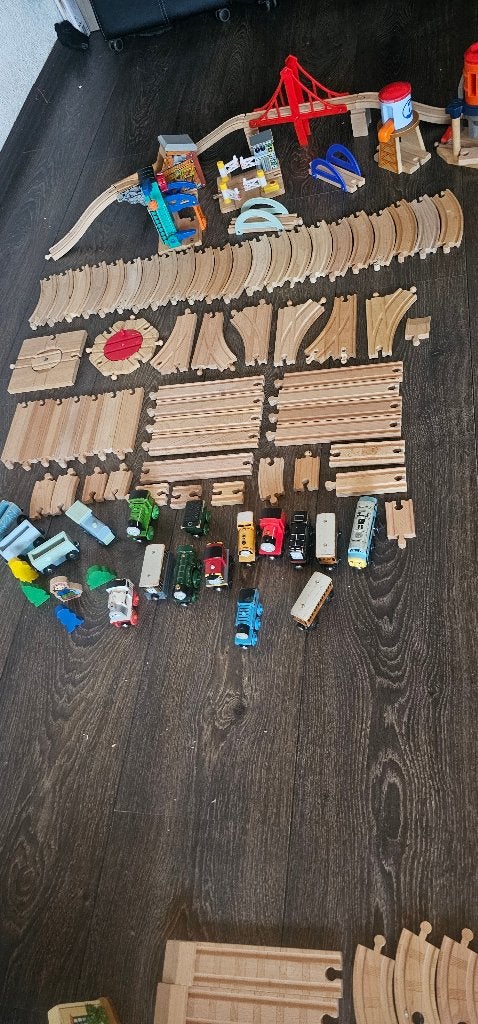 Thomas de trein Hout Set 2, Ophalen of Verzenden, Zo goed als nieuw
