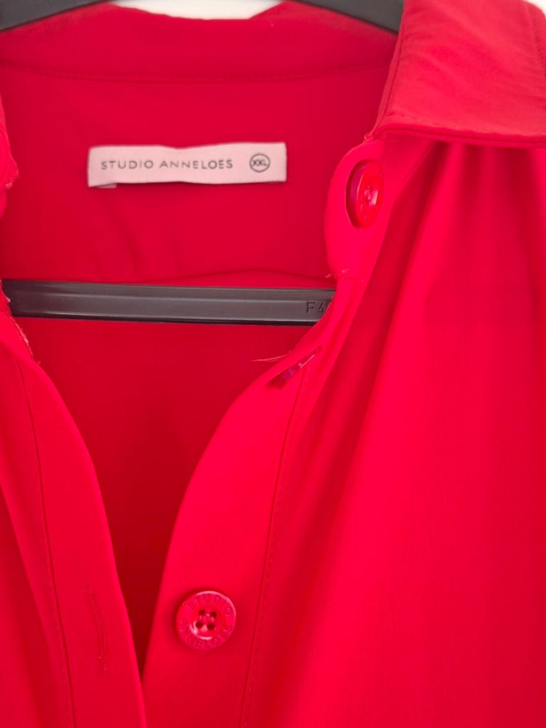 Studio Anneloes rode jumpsuit - Maat XXL, Kleding | Dames, Jumpsuits, Studio Anneloes, Maat 46/48 (XL) of groter, Ophalen of Verzenden