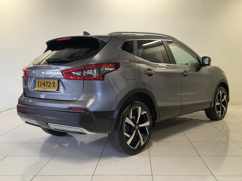 Nissan Qashqai 1.2 Tekna | Panoramadak | 360º Camera | Navi, Auto's, Nissan, Gebruikt, 4 cilinders, Met garantie (alle), Origineel Nederlands