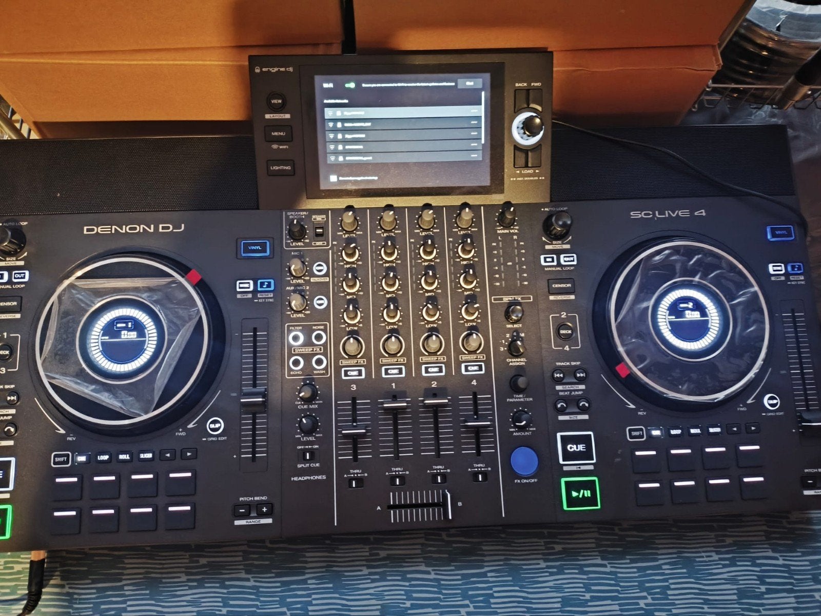 denon sc live 4, Muziek en Instrumenten, Dj-sets en Draaitafels, Ophalen of Verzenden, Zo goed als nieuw, Overige merken