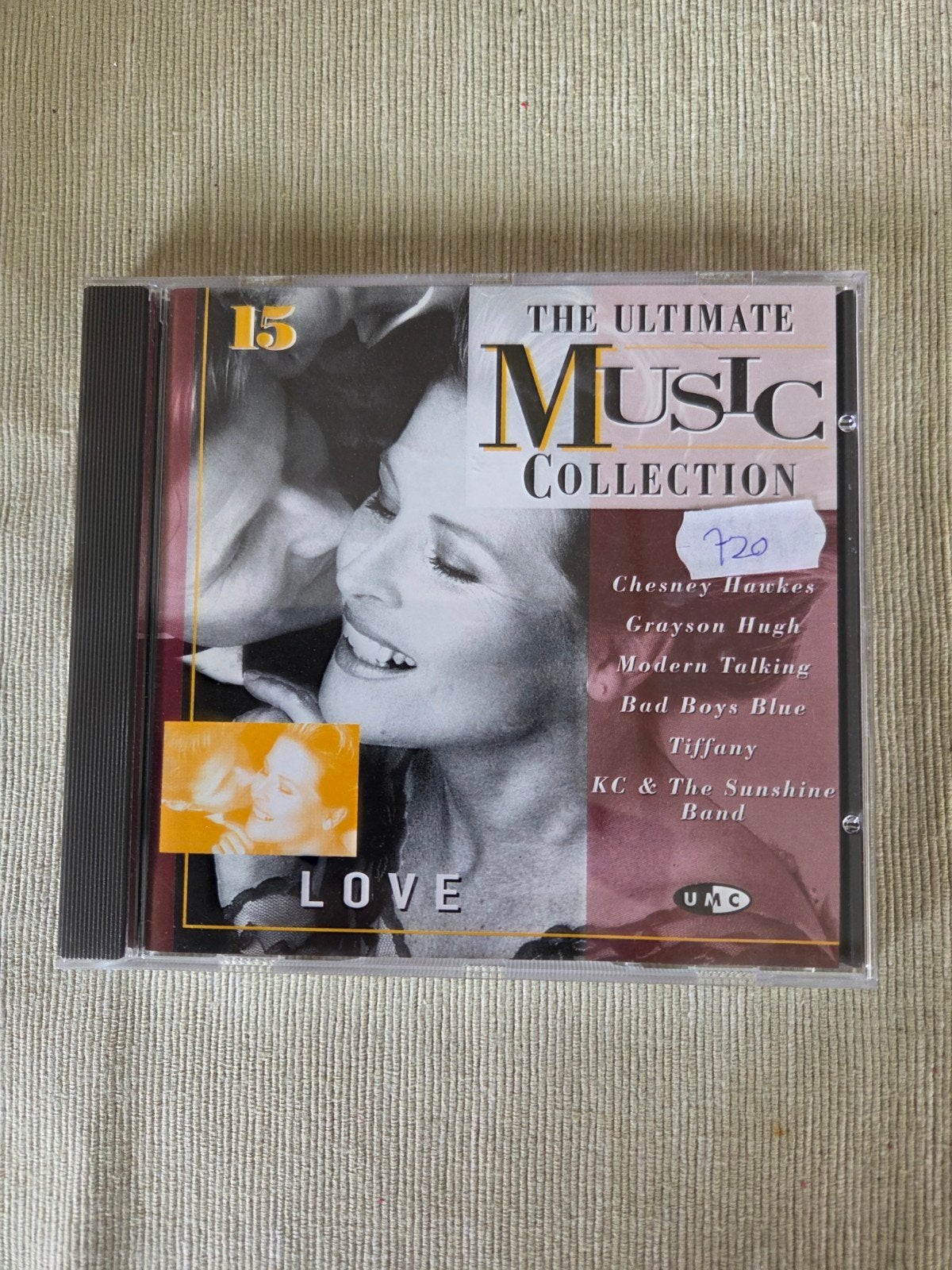 The Ultimate Music Collection 15 Love CD, Ophalen of Verzenden, Gebruikt, Pop, Verzamelalbum