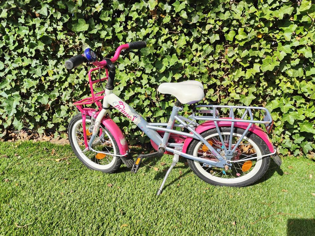 Loekie meisjesfiets 16 inch - Goede staat, Ophalen, Gebruikt, 16 inch