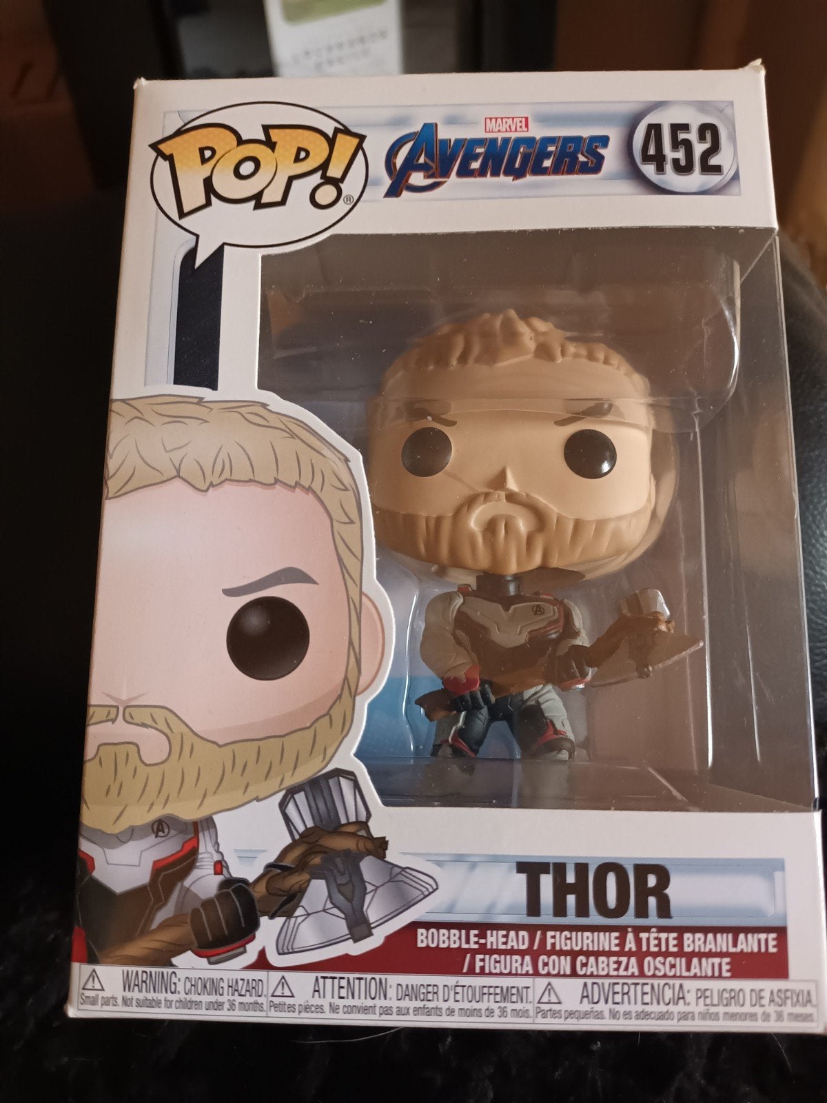 Funko Pop! Marvel Avengers Thor #452 Bobble-Head, Ophalen of Verzenden, Zo goed als nieuw
