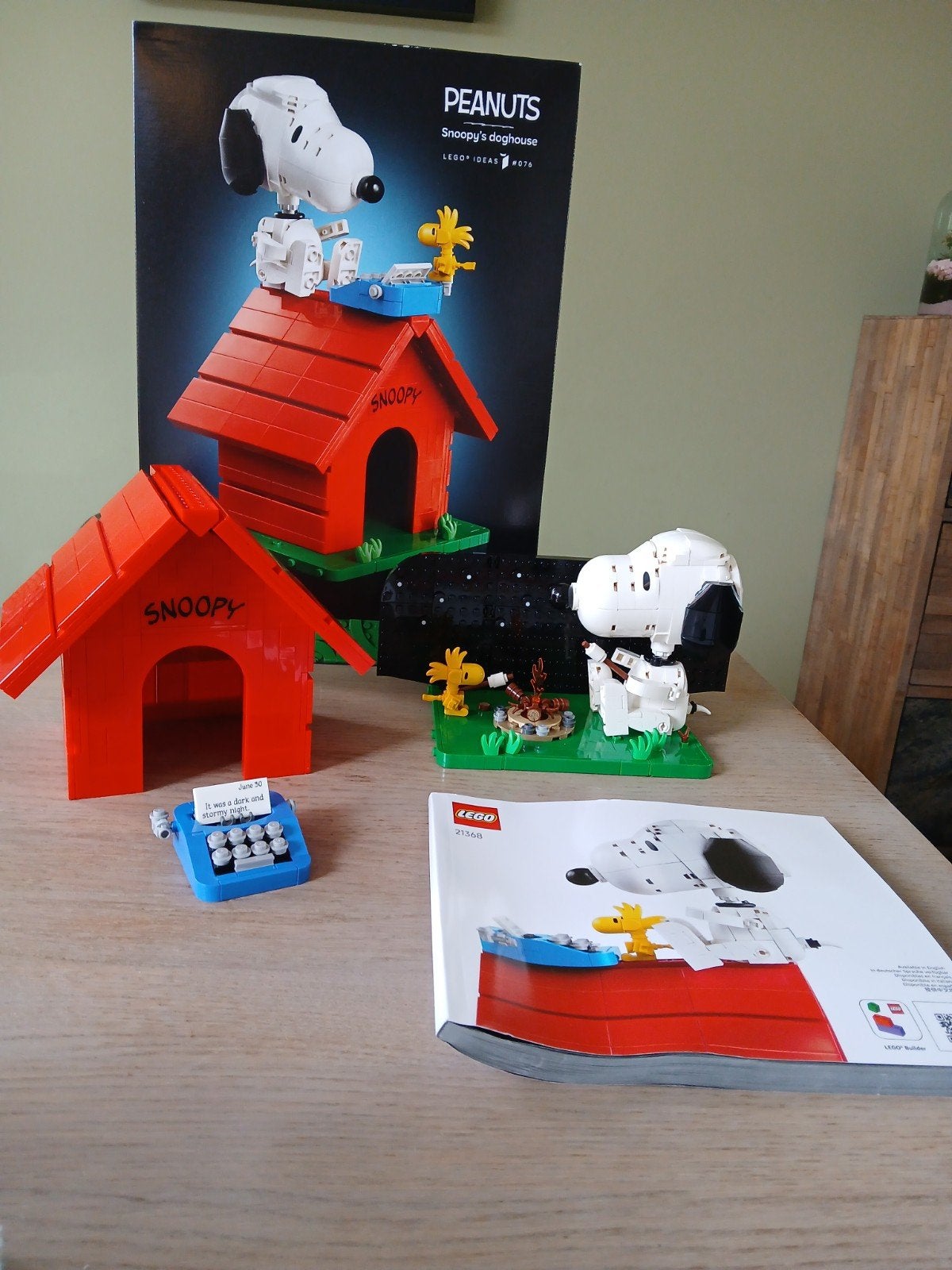 Peanuts Snoopy - lego ideas #076- 21368, Lego, Ophalen of Verzenden, Compleet, Complete set