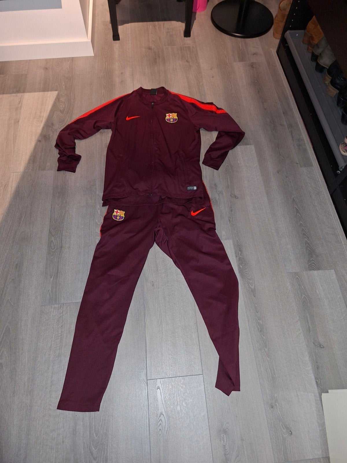 FC Barcelona Trainingspak - Maat M, Kleding | Heren, Overige kleuren, Maat 48/50 (M), Nike, Ophalen of Verzenden