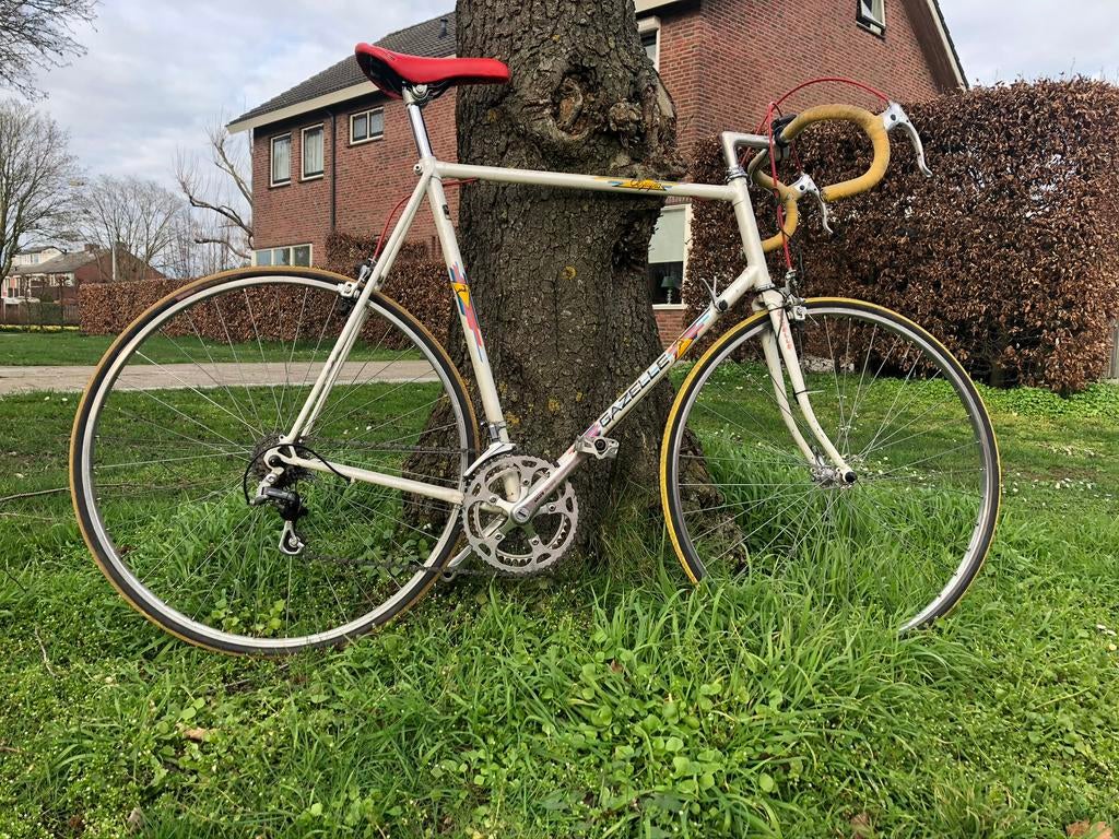 Vintage racefiets gazelle olympia, Fietsen en Brommers, Fietsen | Racefietsen, Ophalen, Gebruikt, Staal, 15 tot 20 versnellingen