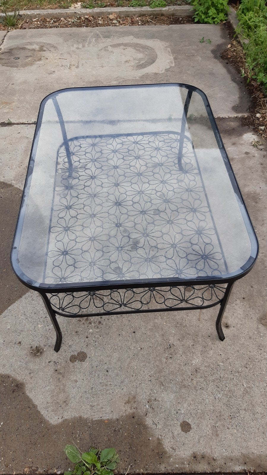Salon/tuintafel, Ophalen, Rechthoekig, 50 tot 100 cm