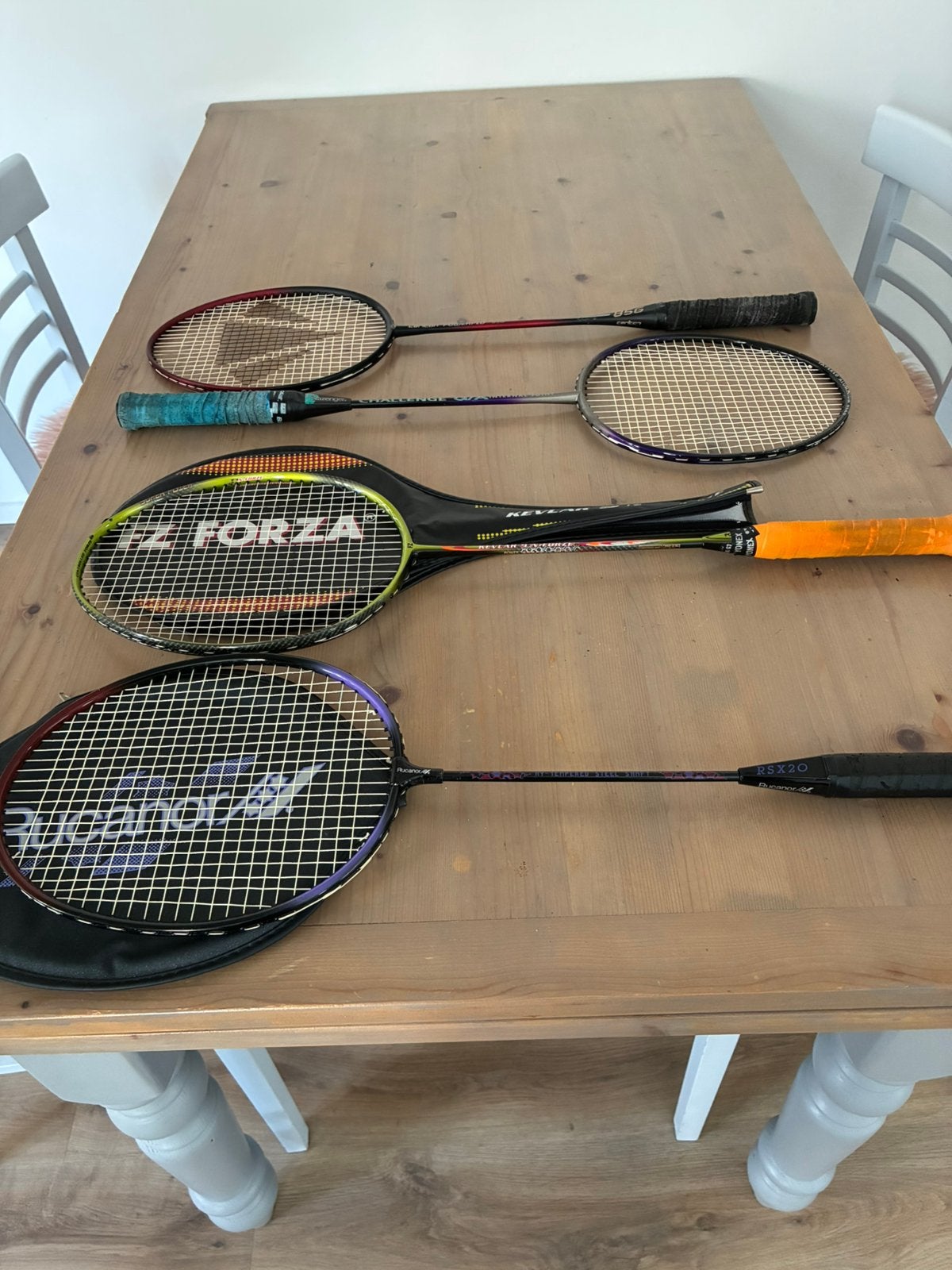 Badminton rackets, schoenen, tassen, Ophalen, Gebruikt, Racket(s)