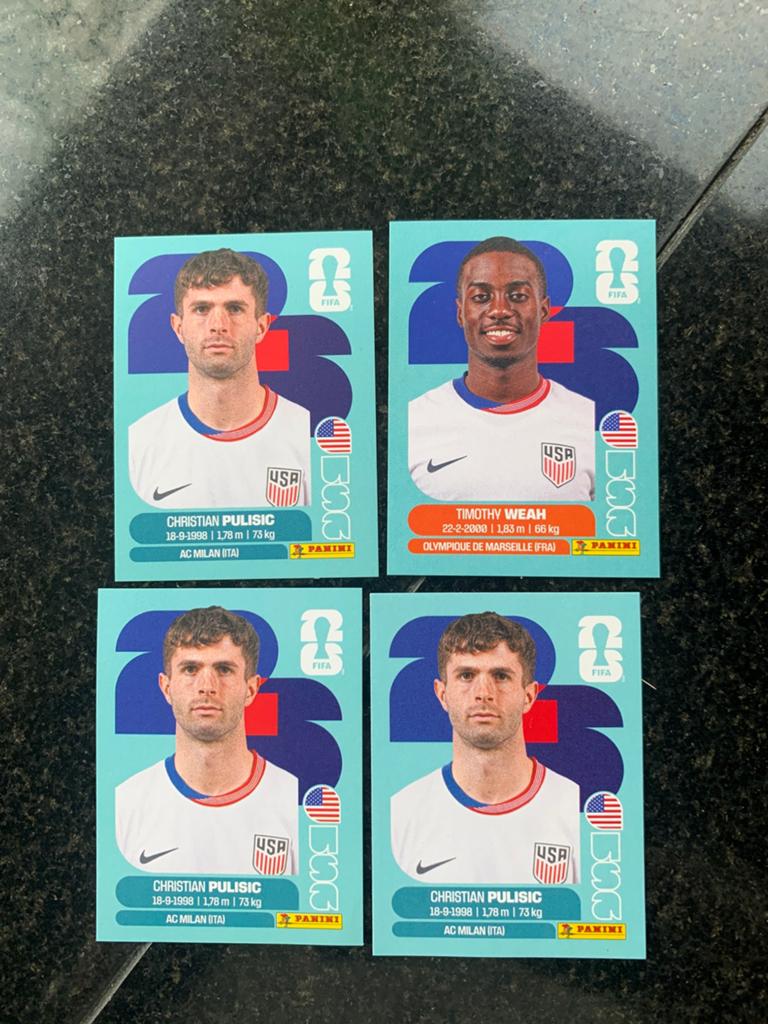 Amerika (WK 2026 Panini stickers), Ophalen of Verzenden, Zo goed als nieuw, Meerdere stickers