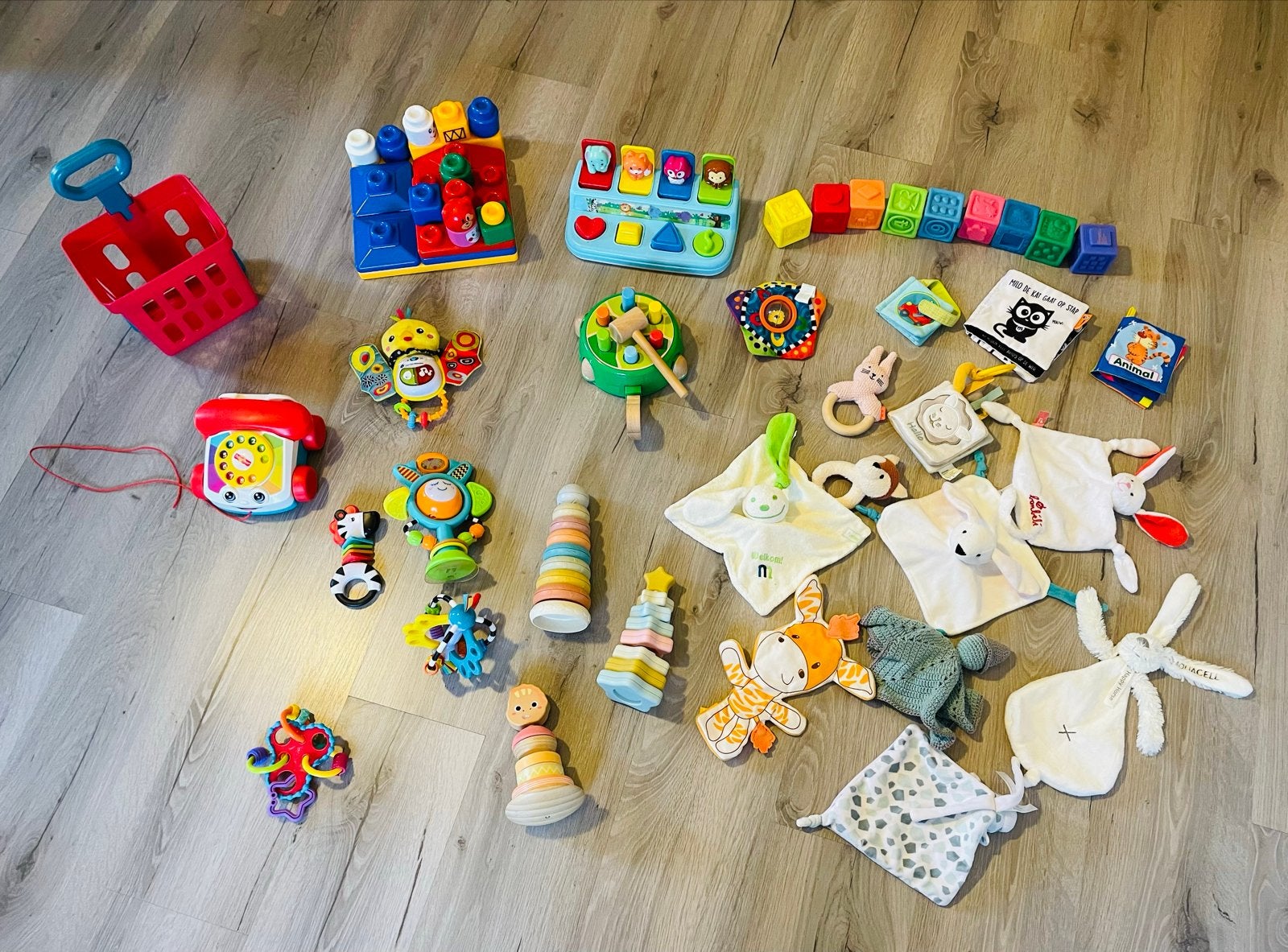 Grote partij baby- en peuterspeelgoed, Ophalen of Verzenden, Gebruikt, Overige typen, Met geluid