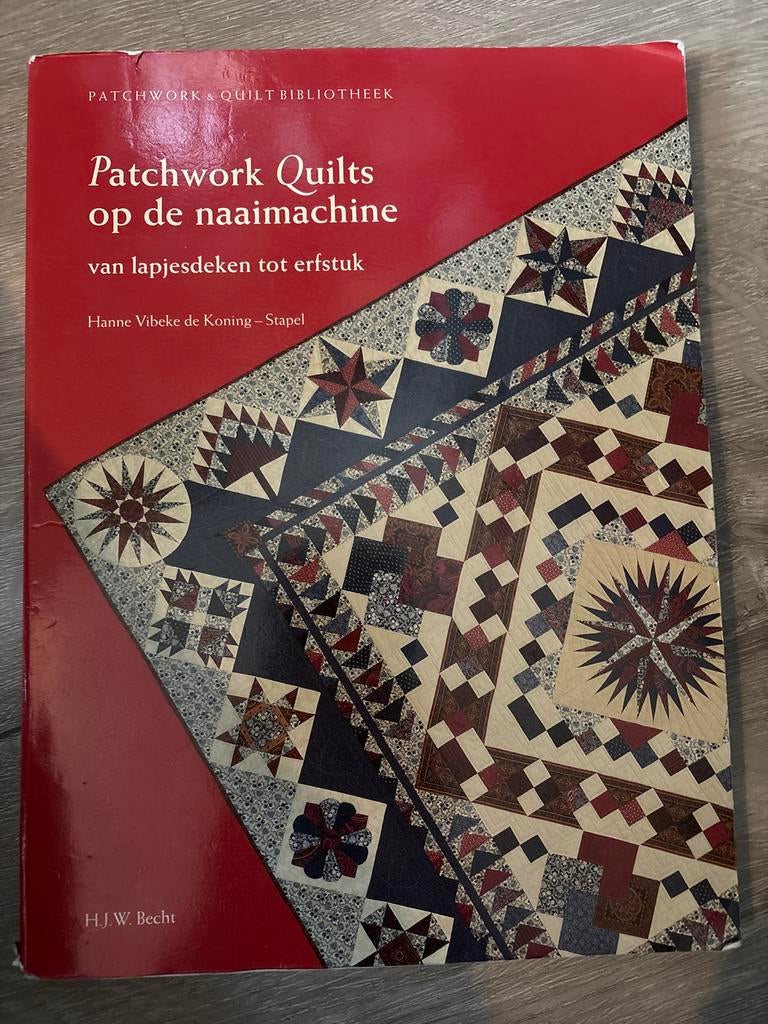 Patchwork quilts op de naaimachine, Ophalen of Verzenden, Gelezen, Borduren en Naaien, Hanne Vibeke de Koning-Stapel