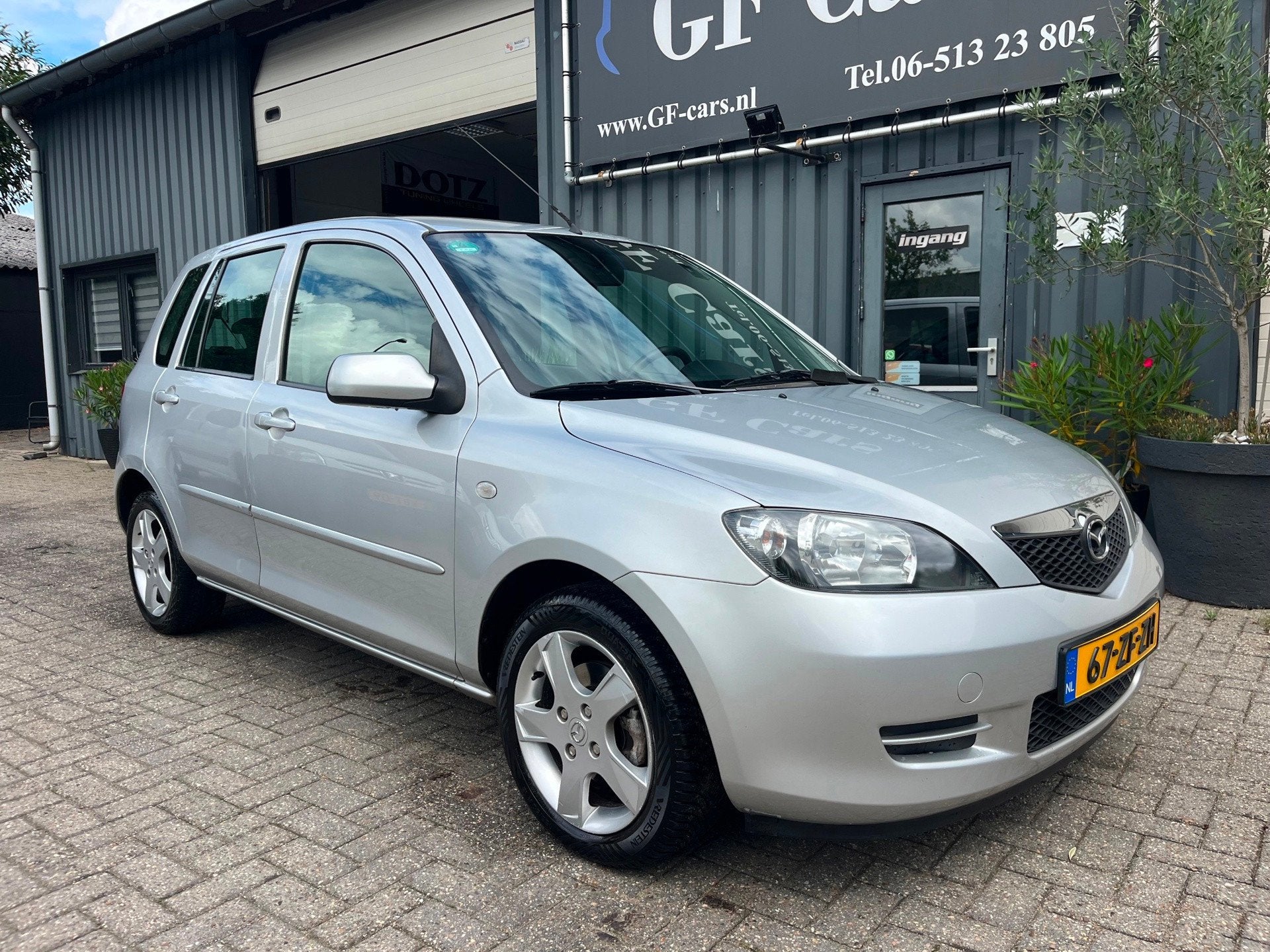Mazda 2 1.4 Touring 2005 AIRCO APK NIEUW, Auto's, Voorwielaandrijving, 15 km/l, 4 cilinders, Bedrijf