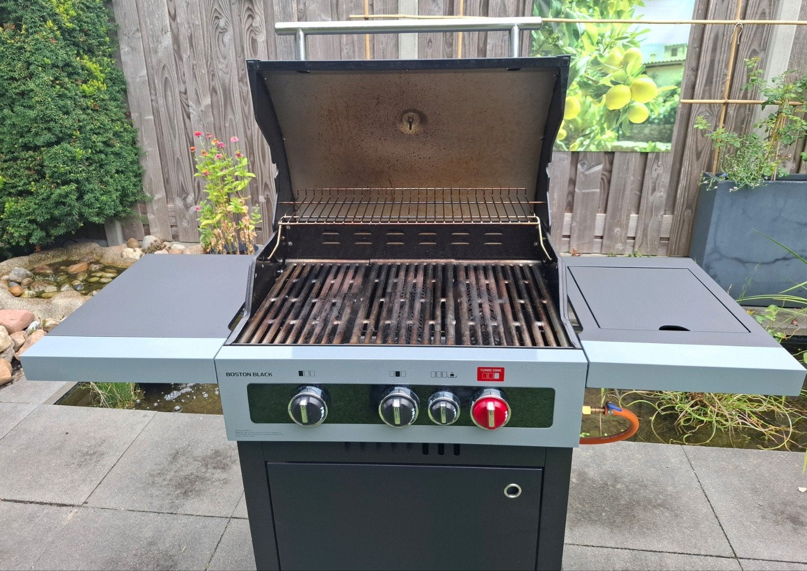 Enders Boston Black 3 K Gasbarbecue met Turbo Zone, Tuin en Terras, Ophalen, Gebruikt, Enders