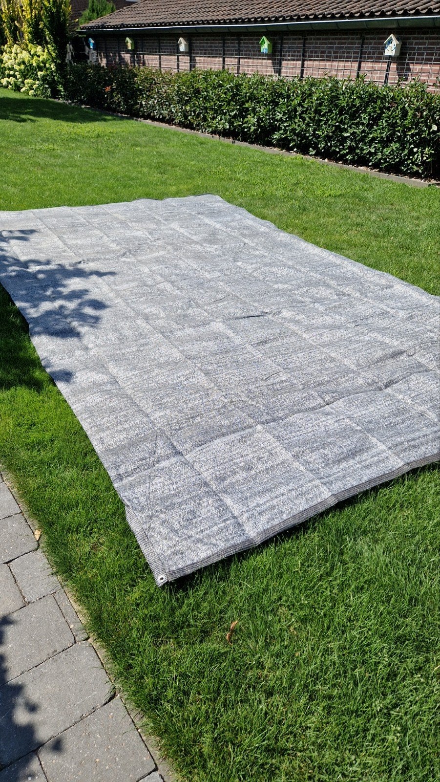 Gronddoek 3x5m voor caravan, camper of tent, Caravans en Kamperen, Kampeeraccessoires, Ophalen of Verzenden, Zo goed als nieuw