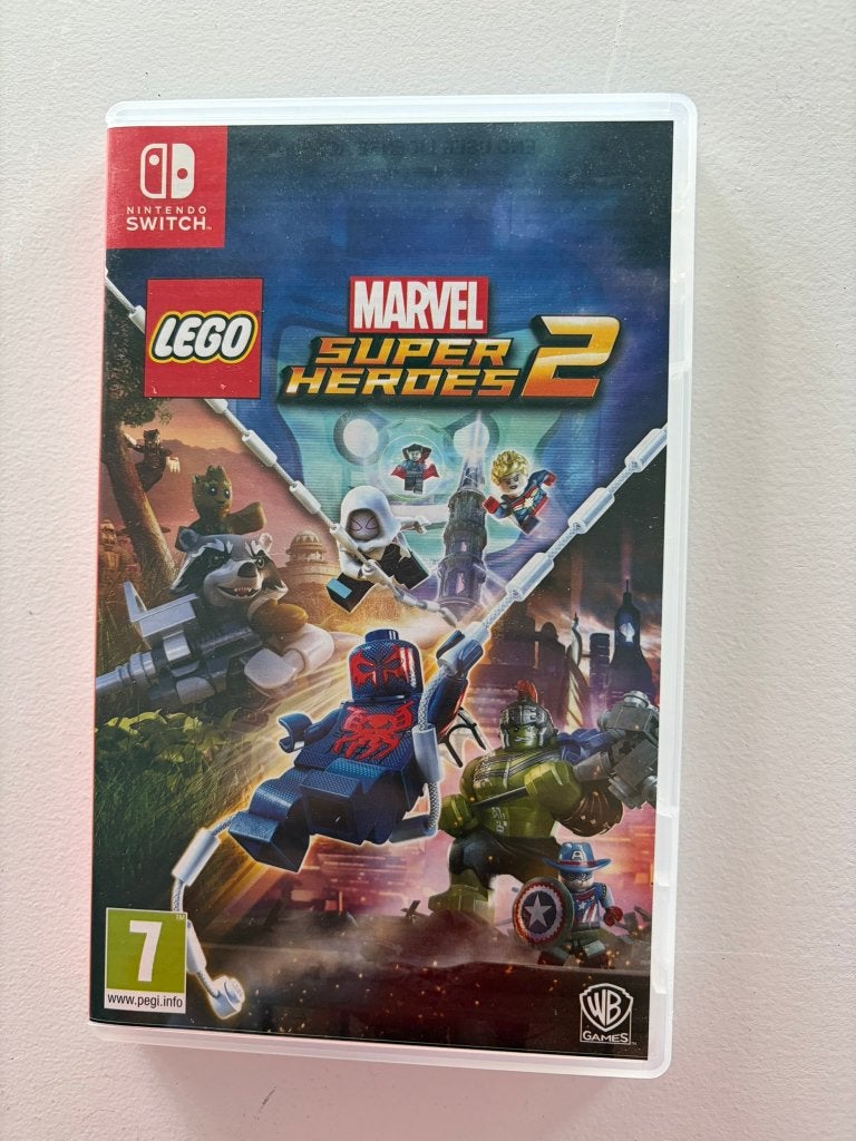 Nintendo Switch – LEGO Marvel Super Heroes, Avontuur en Actie, 2 spelers, Ophalen of Verzenden, Zo goed als nieuw