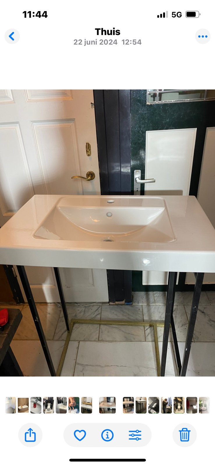 Villeroy & Boch Wastafel Groot Nieuw in doos 75 euro, Ophalen, Zo goed als nieuw