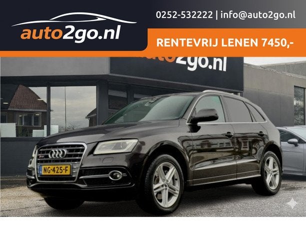 Audi Q5 3.0 TDI AUT7 QUATTRO 2X S-LINE 245 PK LEDER NAVI AIR, Auto's, Audi, Automaat, Euro 5, Gebruikt, Q5