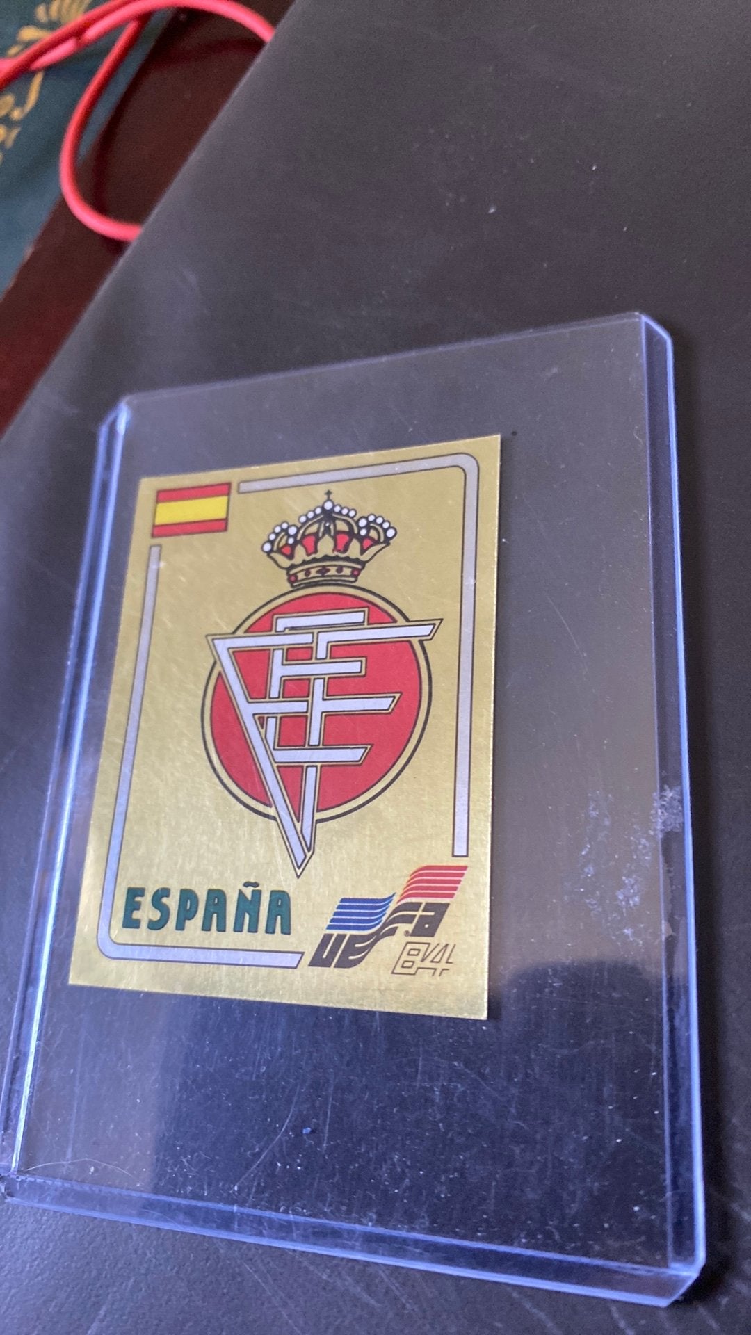 Panini euro 84 logo spanje, Ophalen of Verzenden, Zo goed als nieuw, Buitenlandse clubs, Poster, Plaatje of Sticker