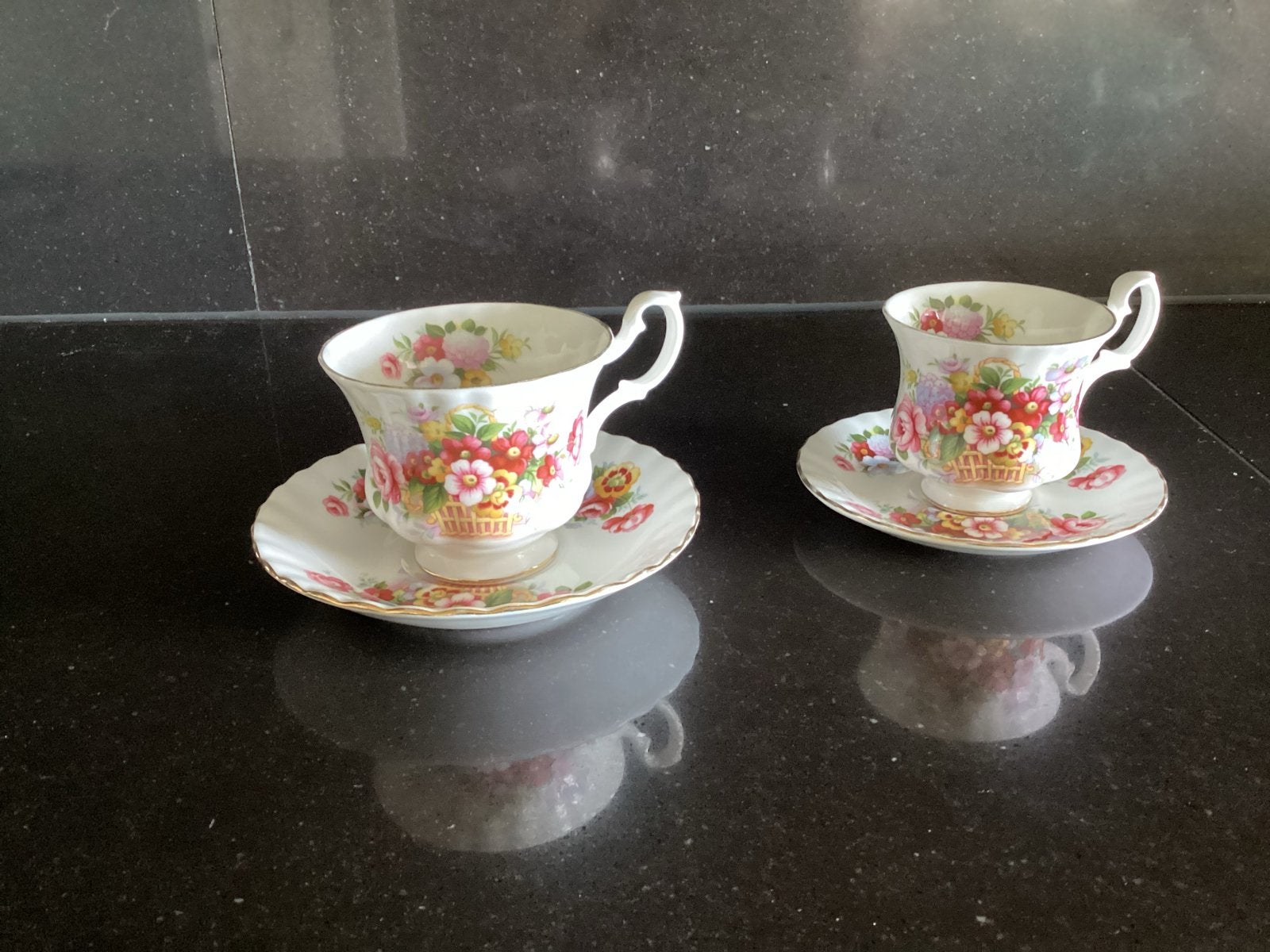 Royal Albert Summertime kop en schotel set, Ophalen of Verzenden