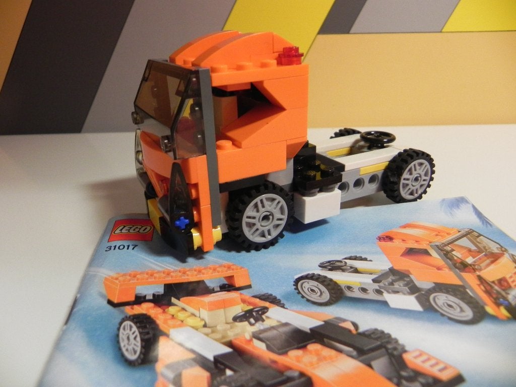 lego creator no 31017 truck, Lego, Ophalen of Verzenden, Zo goed als nieuw, Compleet