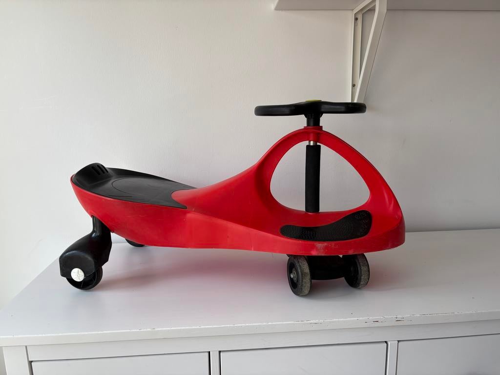 Plasmacar Twistcar wiggle car Rood - Plezier voor Buiten, Ophalen of Verzenden, Gebruikt, Loopfiets
