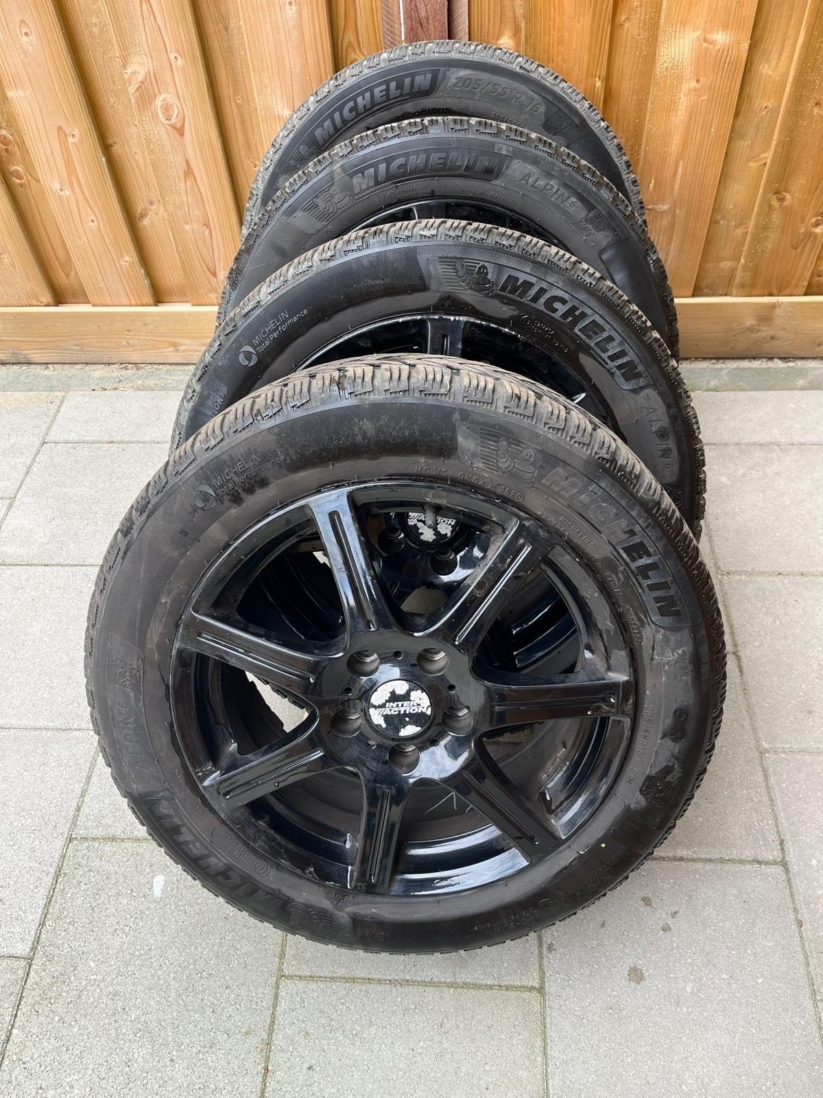 16 inch 4 Michelin banden met velgen., Auto-onderdelen, Banden en Velgen, Ophalen of Verzenden, Zomerbanden, Band(en)