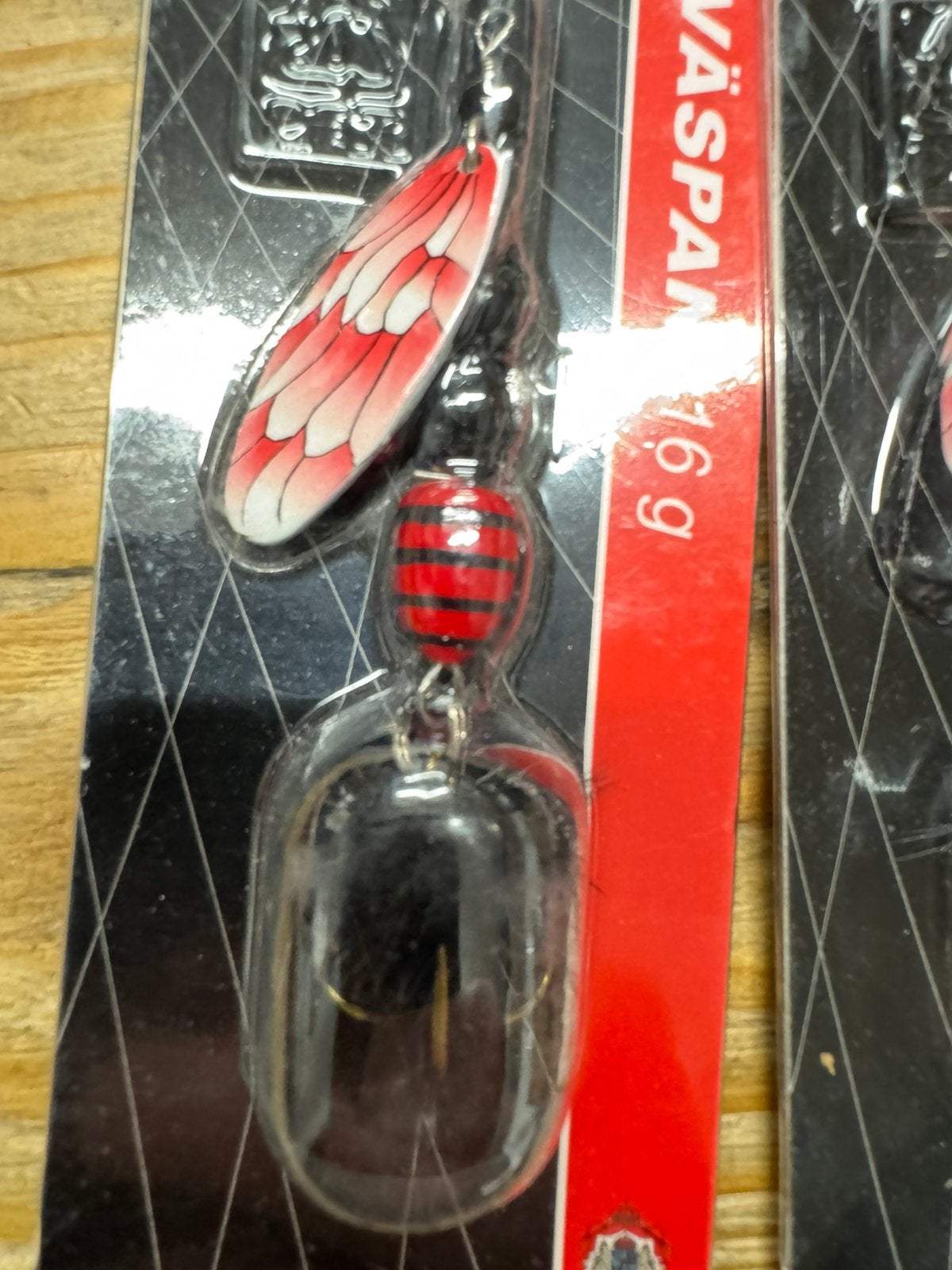 4 x abu garcia vaspan spinners 16 gr, Ophalen of Verzenden, Nieuw, Haak