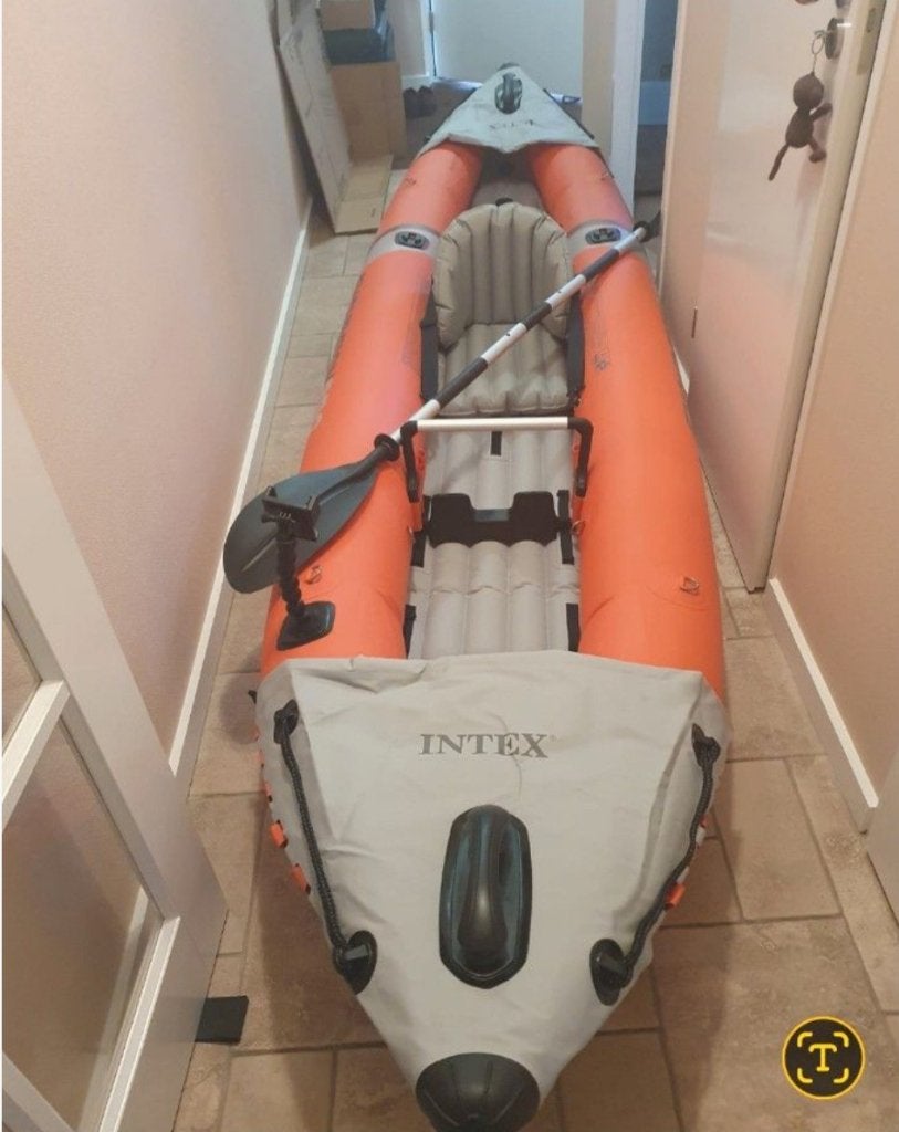 Intex opblaasbare kano compleet, Ophalen, Gebruikt, Overige typen, Twee personen