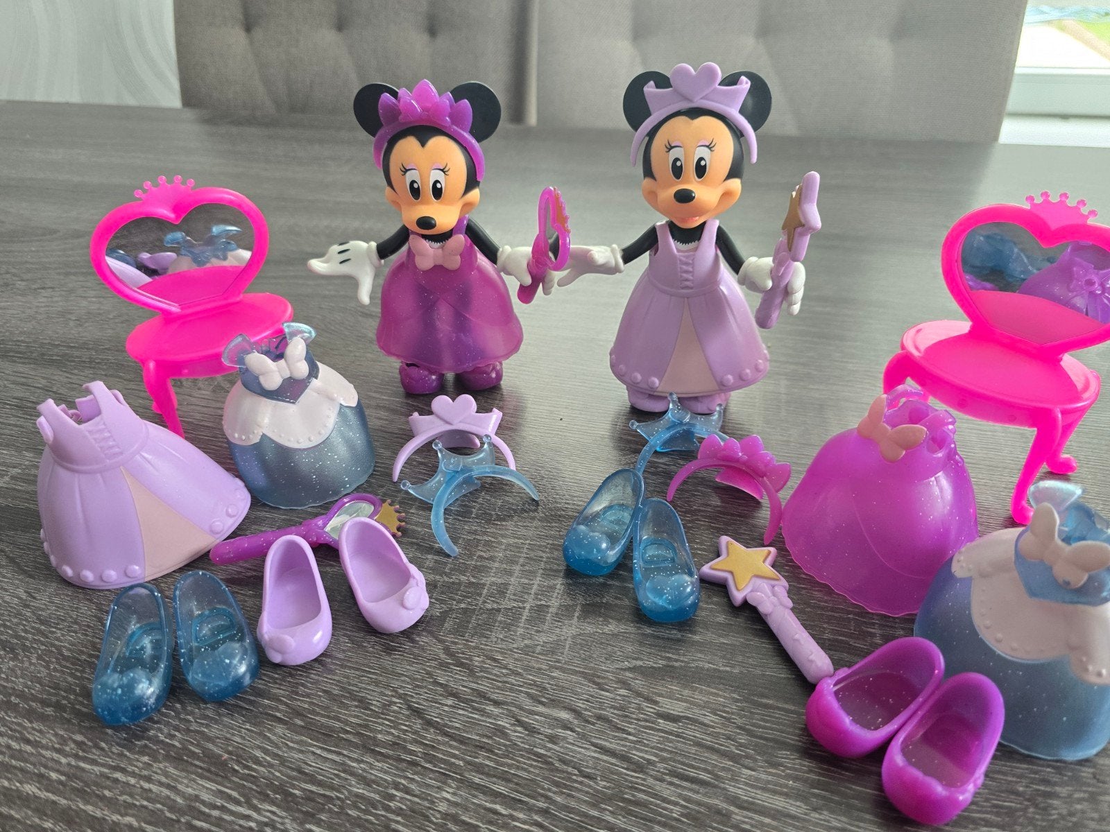 Minnie Mouse speelset met poppen en accessoires, Ophalen, Gebruikt, Overige typen