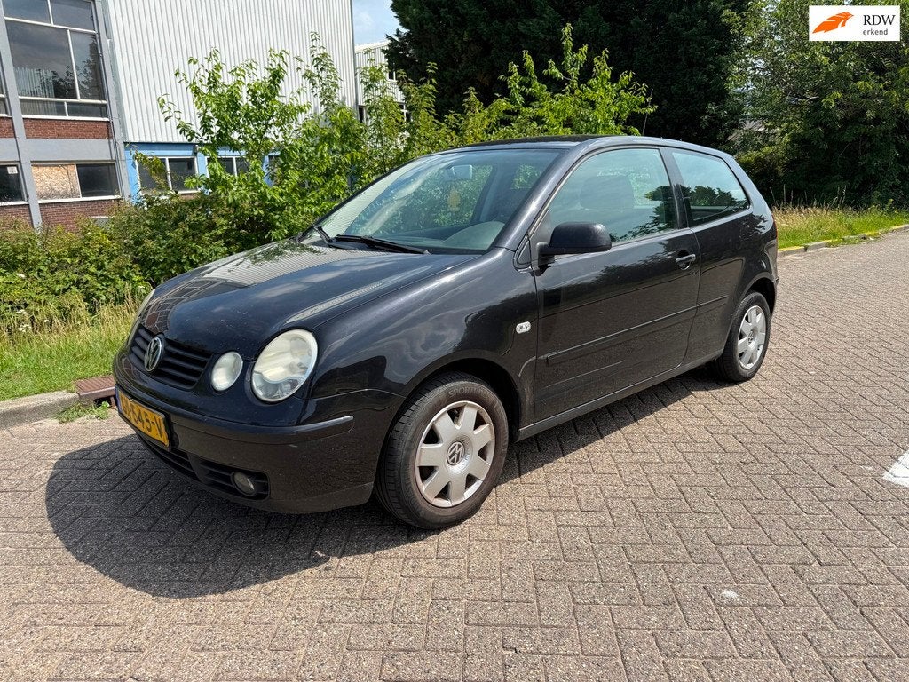 Volkswagen Polo 1.2-12V Sportline, 1198 cc, Zwart, Bedrijf, Handgeschakeld