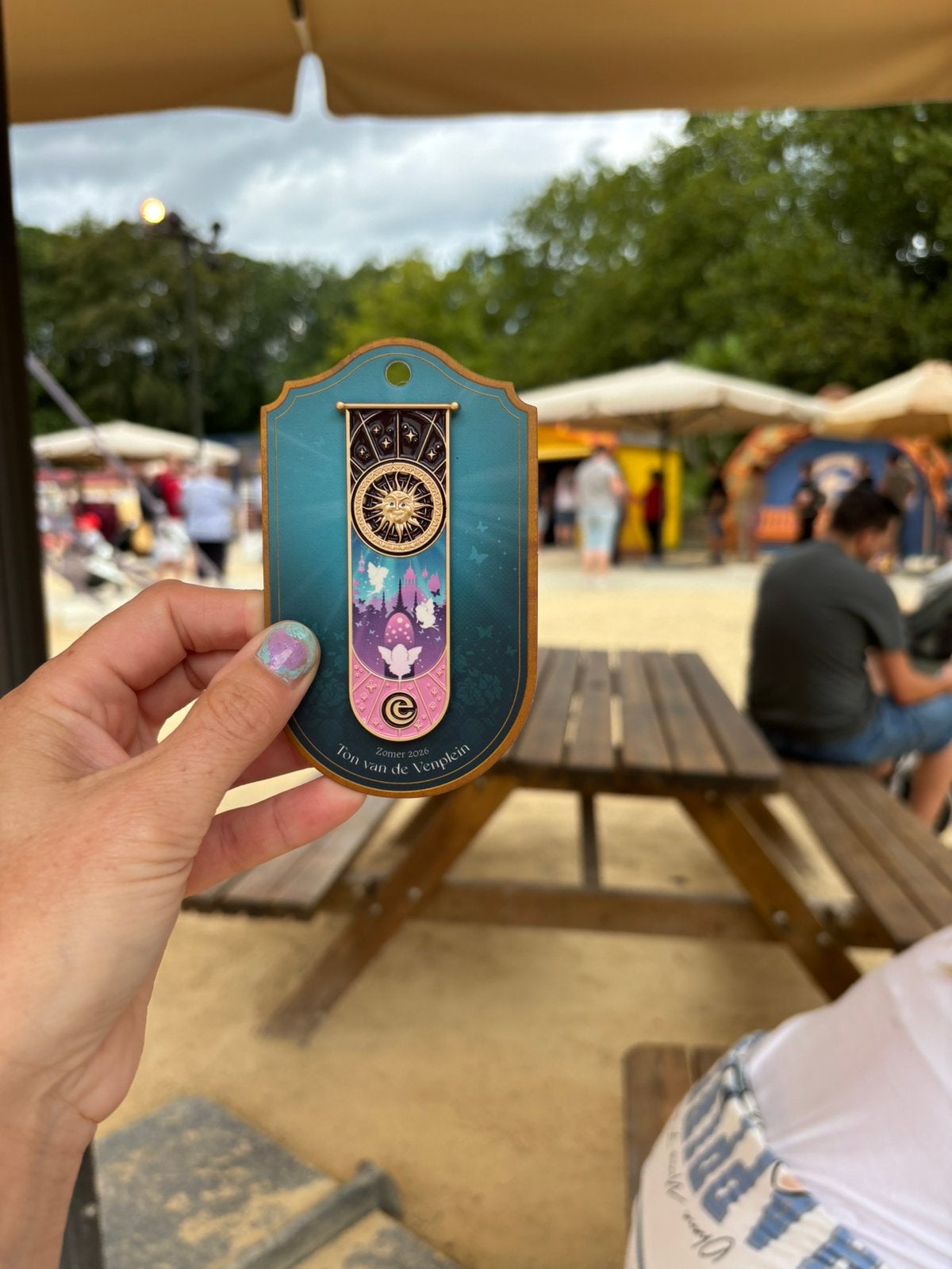 Zomer pin ruilen voor pin 1 of 2 Efteling, Ophalen of Verzenden, Nieuw, Button of Speldje
