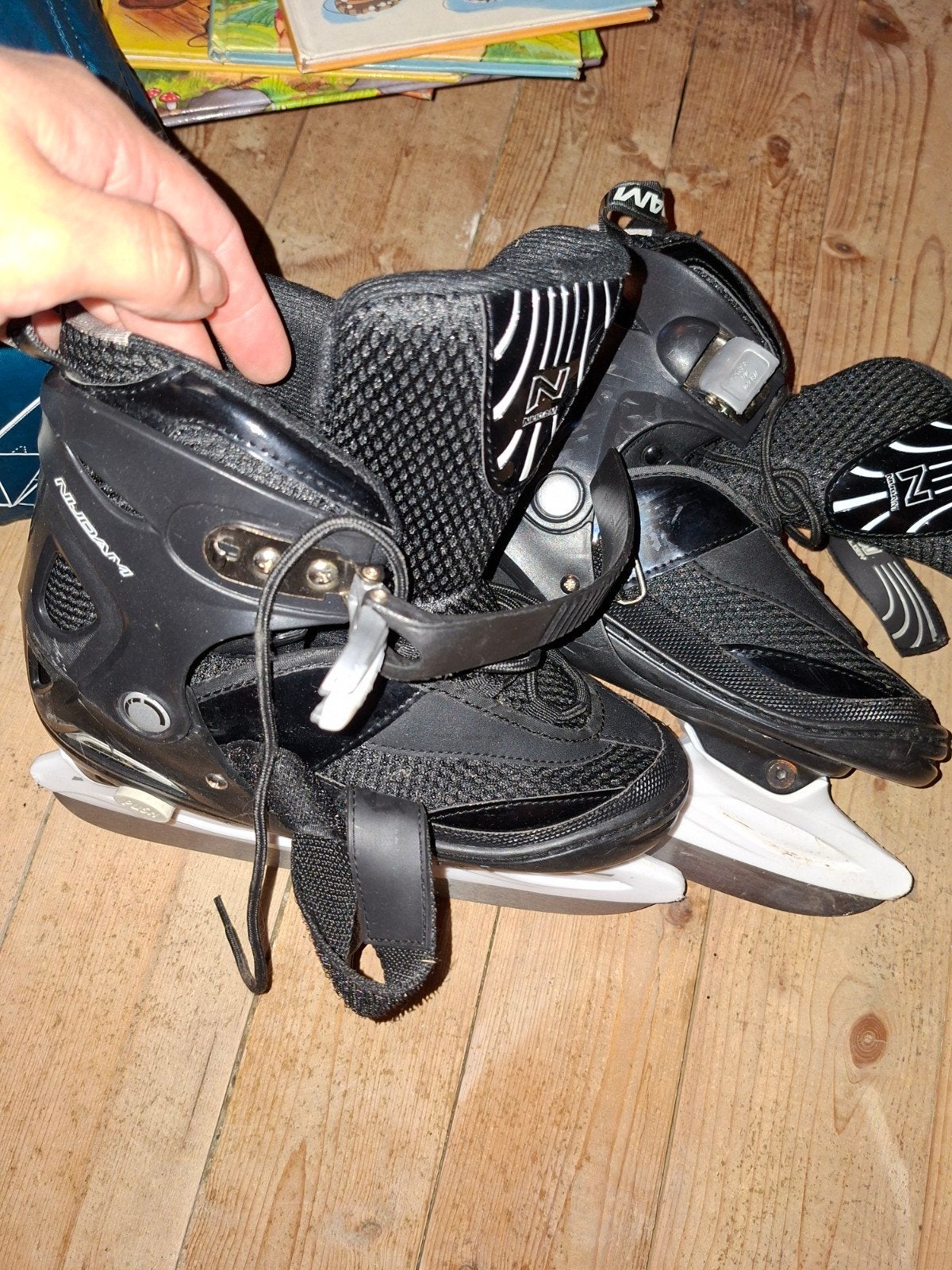 Nijdam IJshockeyschaatsen - Maat 34-37, Sport en Fitness, Schaatsen, Ophalen, Gebruikt, IJshockeyschaatsen, Nijdam