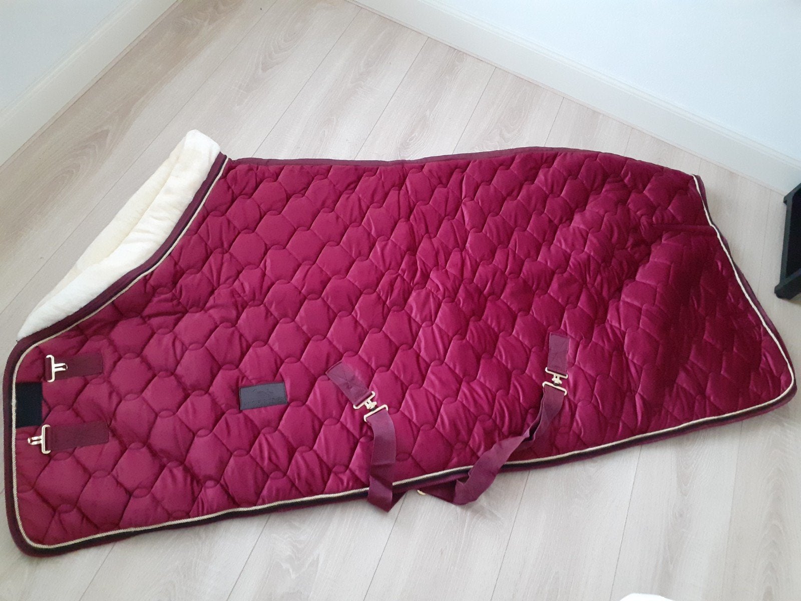Nwe Profi-Rider luxe velvet showdeken 200 grams, Dieren en Toebehoren, Ophalen of Verzenden, Nieuw, 200 g, Staldeken