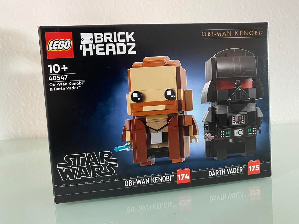 LEGO 40547 Obi-Wan & Darth Vader. NIEUW/SEALED!!! 🆕, BrickHeadz, Lego, Nieuw, Ophalen of Verzenden
