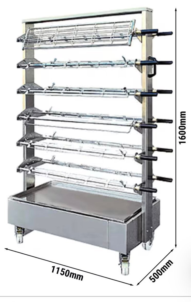 Rijdbare Spieswagen GGM Gastro, Ophalen, Nieuw, 50 tot 100 cm, Minder dan 100 cm