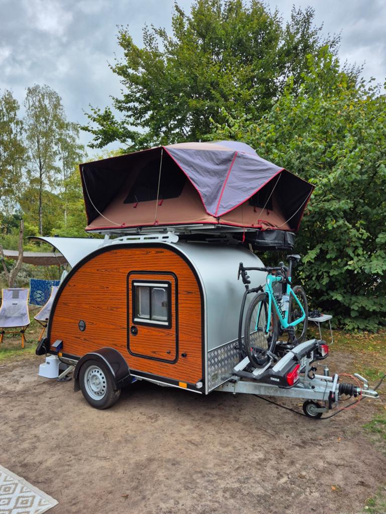 Kulba Woody + Ikamper daktent  | 2x gebruikt! Beschikbaar✅️, Overige typen, Tot en met 2, Overige, Tot 4 meter