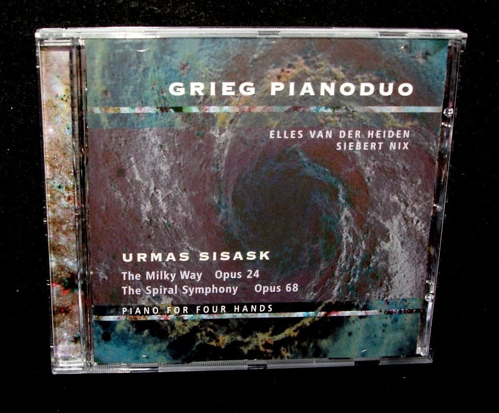 Grieg - Pianoduo - Elles van der Heiden - Siebert Nix - Urma, Verzenden, Classicisme, Zo goed als nieuw, Overige typen