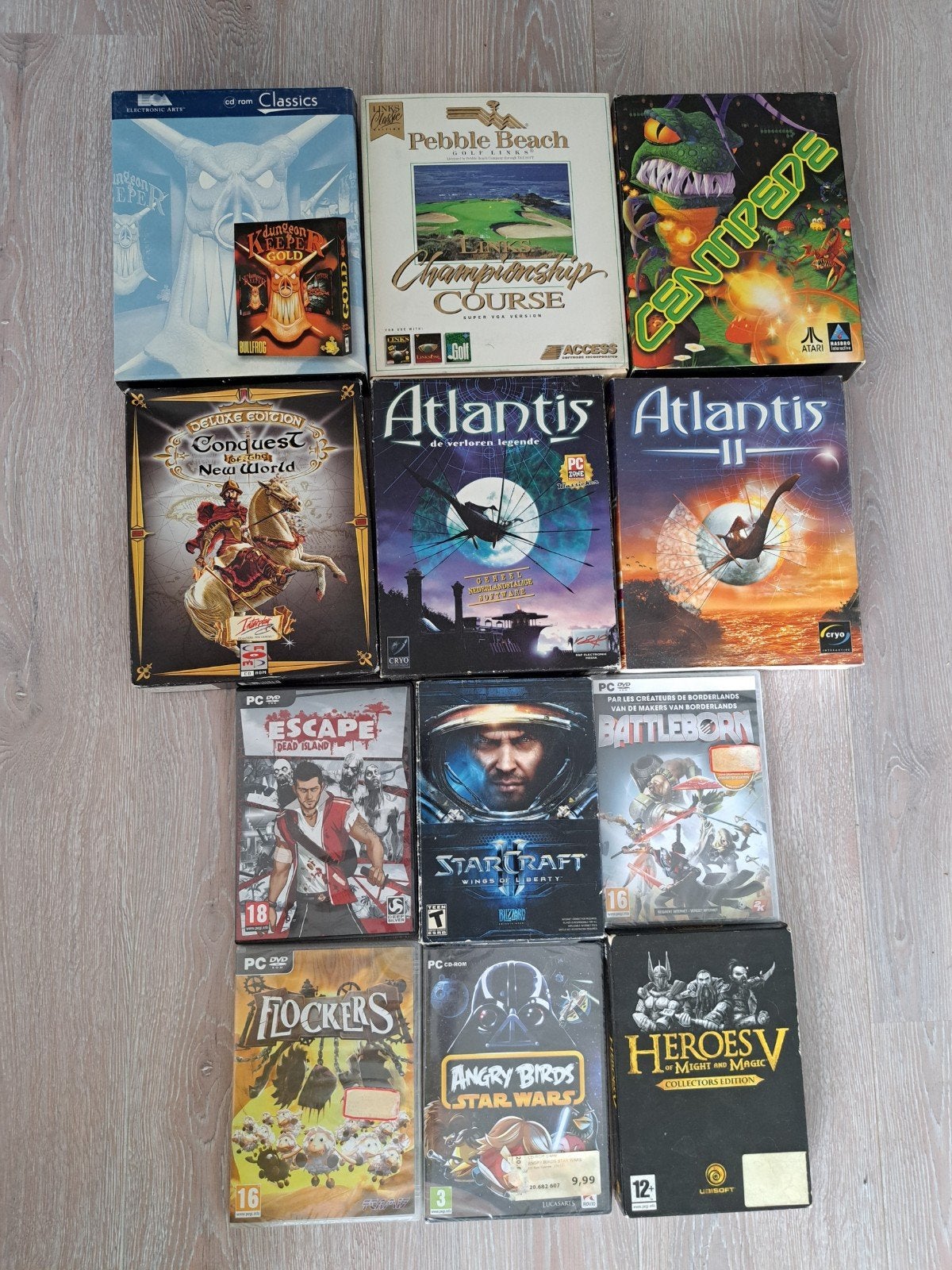 Collectie PC Games: Big Boxes en meer, Spelcomputers en Games, Games | Pc, 1 speler, Vanaf 3 jaar, Ophalen of Verzenden