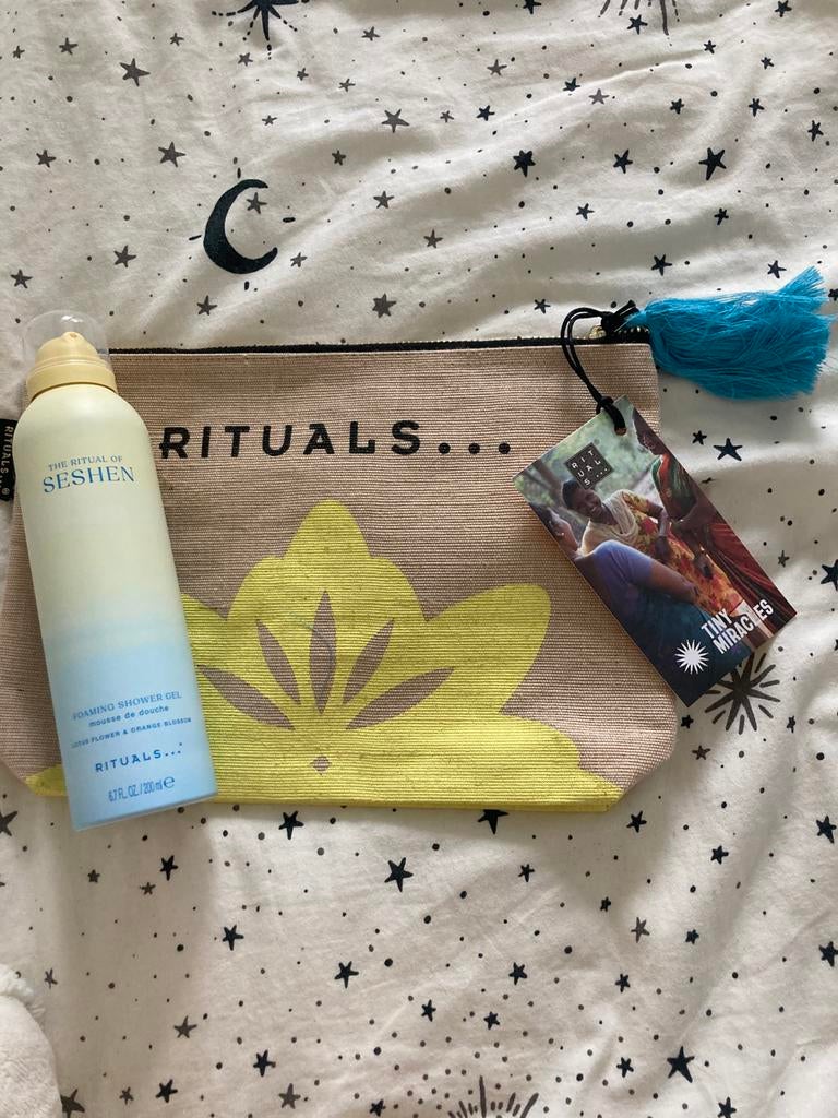 Rituals Seshen showergel en toilettas Limited edition, Sieraden, Tassen en Uiterlijk, Uiterlijk | Lichaamsverzorging, Ophalen of Verzenden