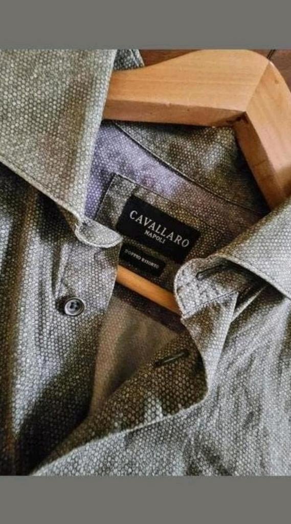 Nieuw Cavallaro Napoli overhemd, maat 38., Ophalen of Verzenden, Nieuw, Blauw, Halswijdte 38 (S) of kleiner