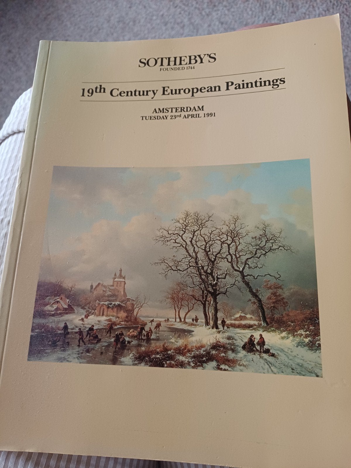 Sotheby,s 19th Century European Paintings, Ophalen of Verzenden, Zo goed als nieuw, Overige onderwerpen