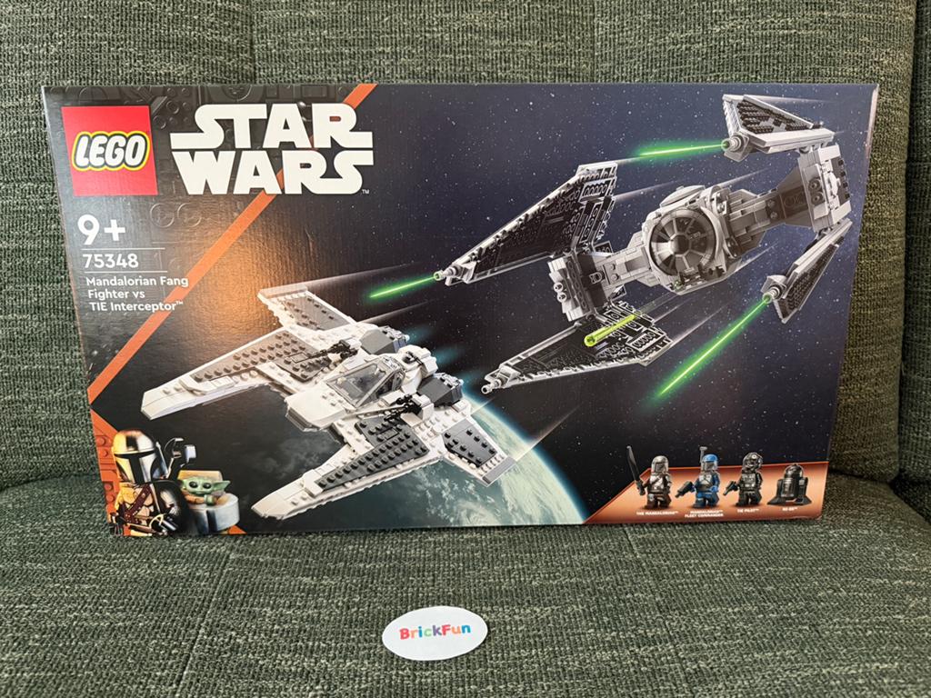 Lego 75348 Mandalorian Fang Fighter vs. TIE Interceptor, Star Wars, Lego, Nieuw, Ophalen of Verzenden